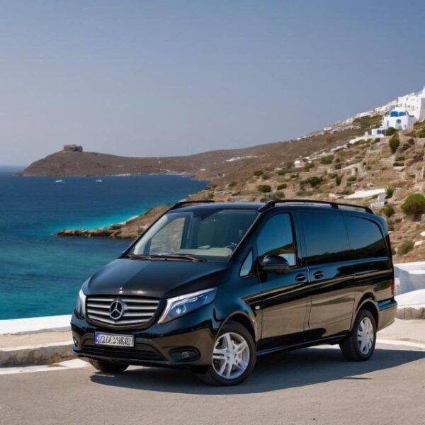 Disposal Service Mykonos: Full Day Private Driver- Minivan - The Sum Up