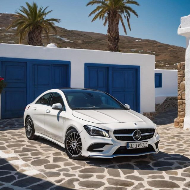 Disposal Service Mykonos: Full Day Private Driver With Sedan - Full Day Service Details