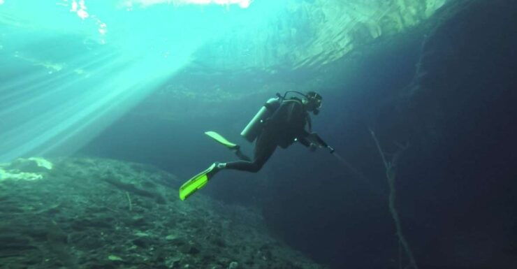 Diving in a Cenote - Preparing for the Cenote Dive