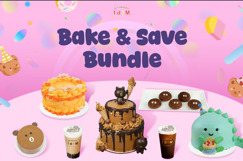 DIY Baking Experience in SM Megamall by IDIM DIY Bakery - Your baking session, from tablet to cake box