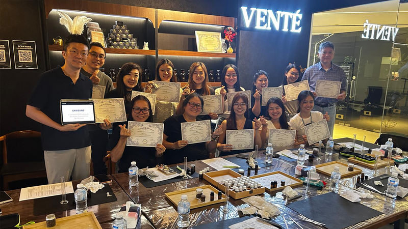 DIY Fragrance Making Workshop in Singapore by VENTE - Choose the bottle that suits your plans
