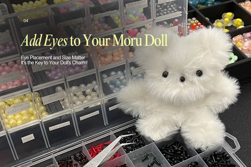 DIY Moru Doll Bag Charm by WIP Studio in Johor Bahru - How the workshop suits children and adults