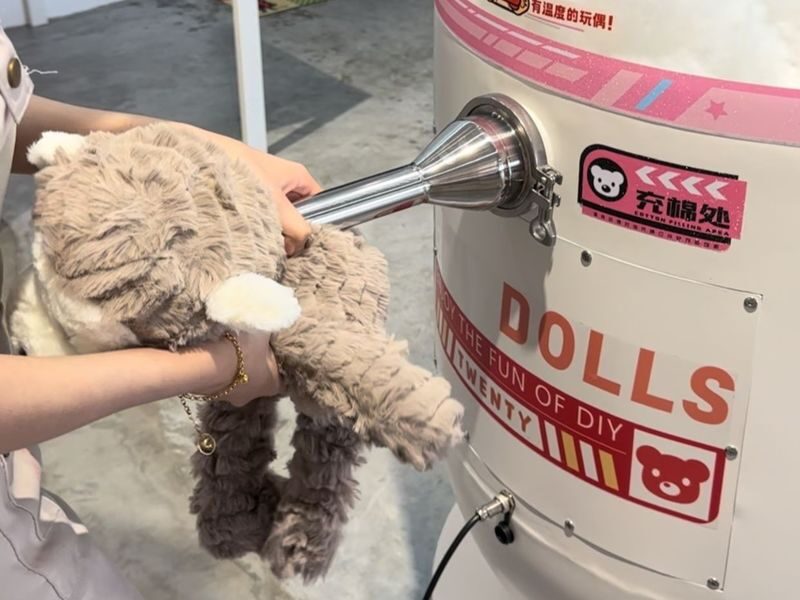 DIY Plushy Doll by Forever Twenty DIY Studio in Johor Bahru - Stuffing is the main hands-on step