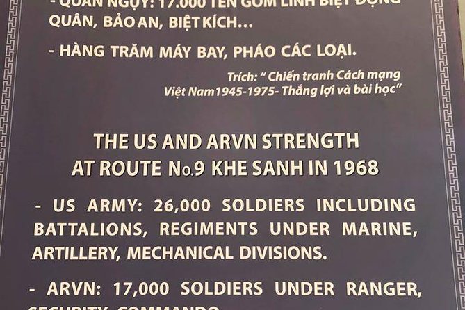 DMZ TOUR FROM HUE - Deluxe Private TOUR Full Day - The Sum Up