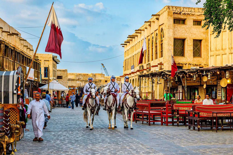 Doha: Combo Full Day Private Doha City & Desert Safari Tour. - Pearl Island and Lusail from the road