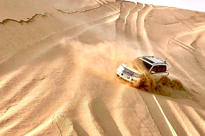 Doha Layover Desert Safari, Camel Ride, Sand Boarding, Inland Sea - Things Not Included