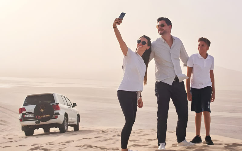 Doha Private Half-Day Desert Safari - Dune bashing and sandboarding