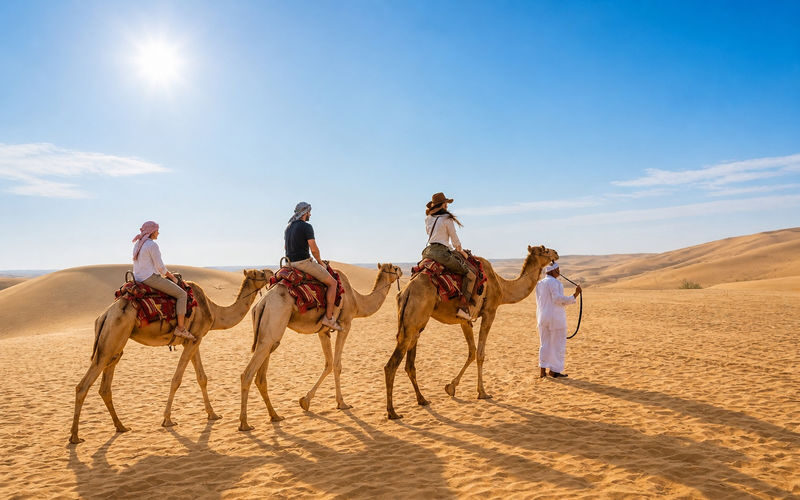 Doha Private Half-Day Desert Safari with Dune Bashing & Camel Ride - Quad bikes are an add-on, not part of the price