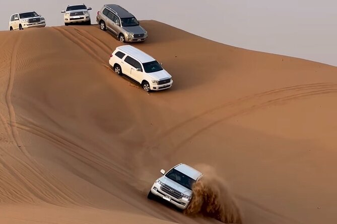 Doha, Qatar: Desert Safari, Inland Sea and Camel Ride Adventure. - Exploring the Beautiful Desert Landscape