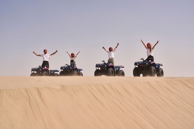 Doha: Quadbike, Dune Bashing, Camel Ride, Inland Sea Visit - Minimum Traveler Requirement