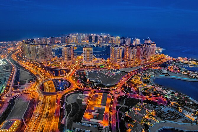 Doha:Night City Toursouq Waqif Katara Pearl Qatarlusail City - Lusail City: Futuristic Urban Development