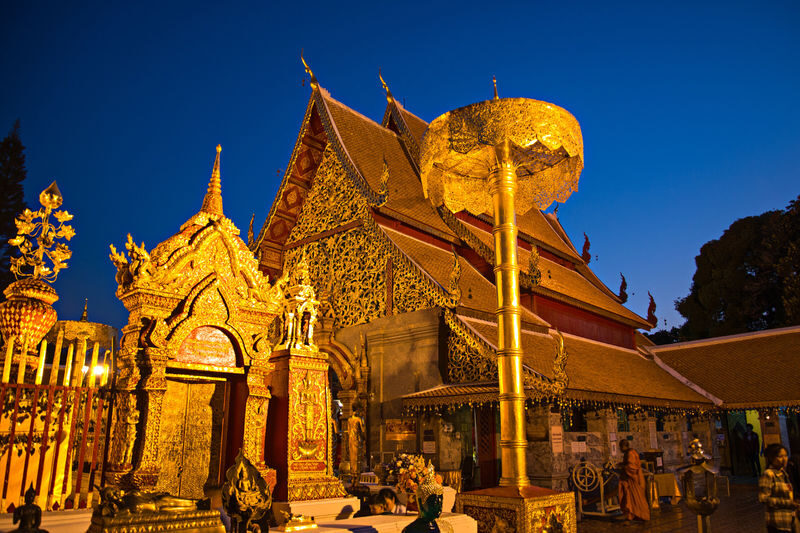 Doi Suthep and Wat Umong Guided Night Tour - What the schedule feels like