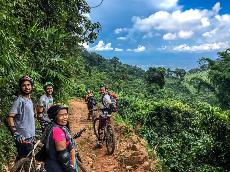 Doi Suthep Hike & Bike Adventure - Lunch by the lake, then back to town