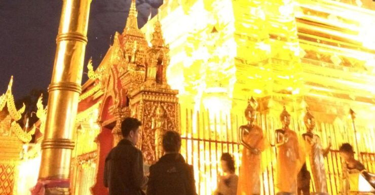 Doi Suthep Hill Tribe Village and Evening Buddhist Service - Experience Highlights