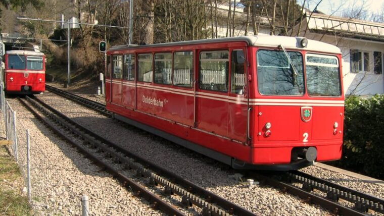 Dolderbahn Railway Between Römerhof and Dolder Zürich - Modernization and Comfort