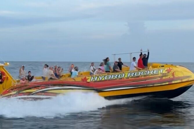 Dolphin and Sunset tour aboard the Hydro Rocket - FAQ