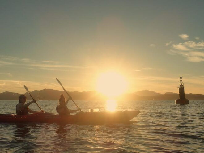 Dolphin Kayak Safari at Sunset at Golfo Aranci - Tour Details