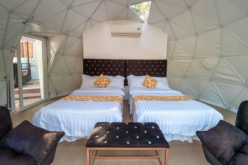 Domescape Glamping in Batangas - Picking the right dome for your group
