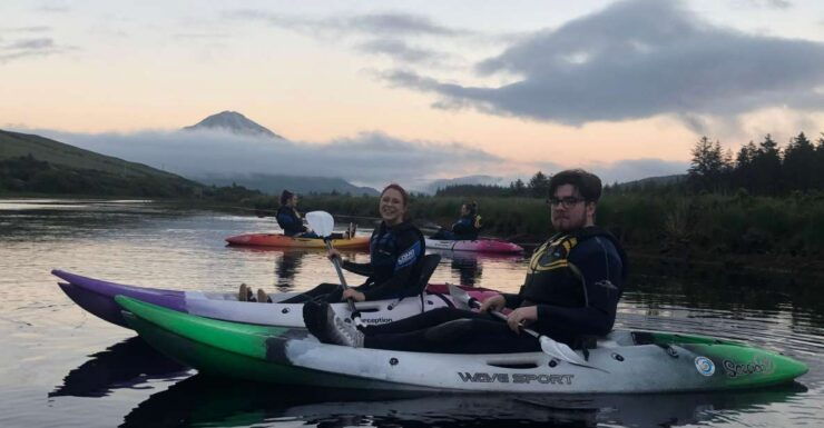 Donegal: Sunset Kayak Trip on Dunlewey Lake - Experience
