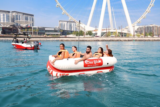 Donut or Sofa Boat Ride Watersport Tour Package in Dubai - Tour Inclusions