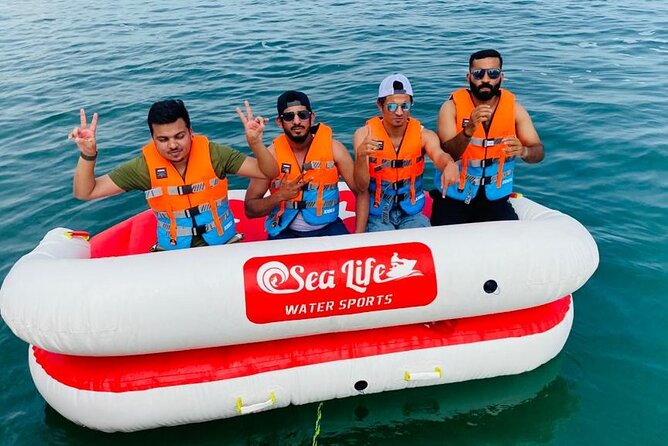 Donut or Sofa Boat Ride Watersport Tour Package in Dubai - Booking Information