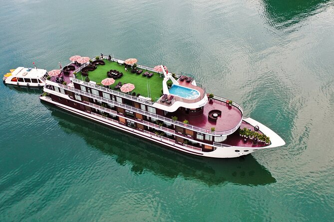 Dora Cruise - Luxury 5 Star Cruise in Halong Bay & Lan Ha Bay (2D1N) - Pricing and Guarantee