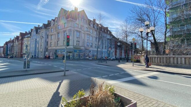 Dortmund: Althoffblock Self-guided Neighborhood Walk - Meeting Point and Itinerary