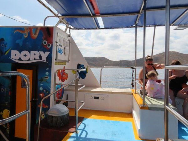 Dorys Odyssey: Aegean Sea Adventure on a Glass-Bottom Boat! - Frequently Asked Questions
