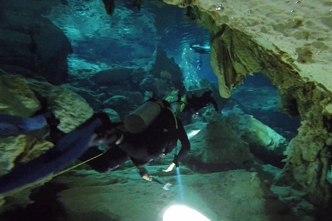 Dos Ojos Cenote Cavern Dive- The Barbie Line and The Bat Cave - Meeting and Pickup