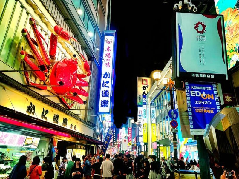 Dotonbori & Shinsekai Guided Walk + Multilingual Audio Guide - Frequently Asked Questions