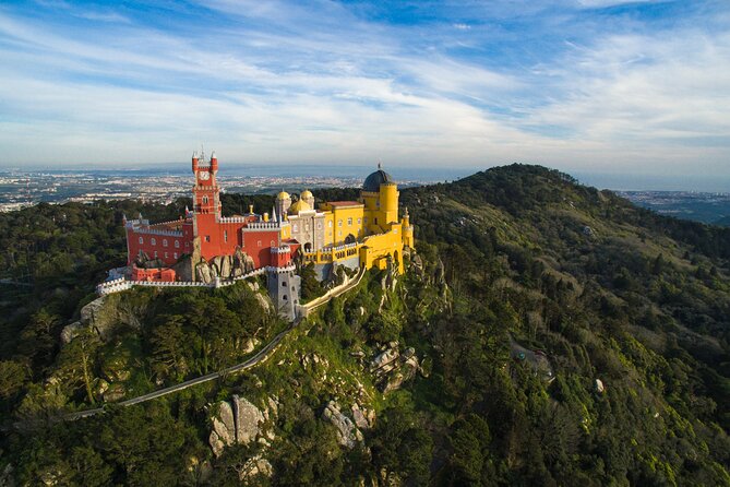 Double Ticket Tour: Uncover Pena Palace and Castle of the Moors - Exploring the Castle of the Moors