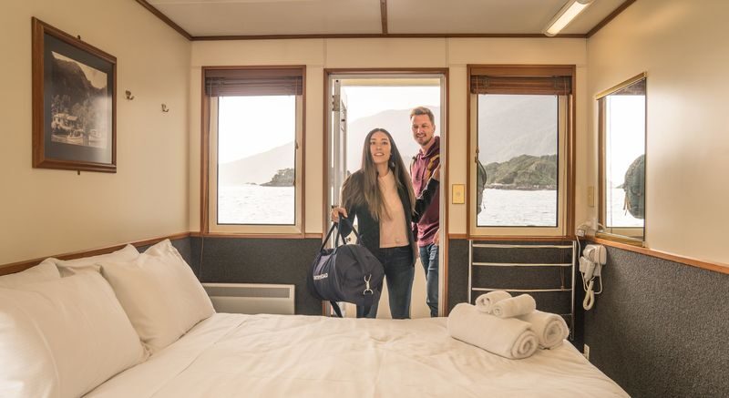 Doubtful Sound Overnight Cruise - Dinner, breakfast, and a cabin for the night