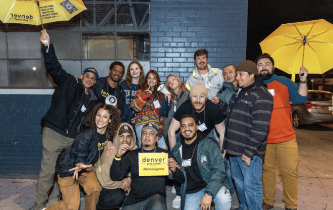 Downtown Denver Pub Crawl - Food & Drinks Included! - Itinerary Highlights