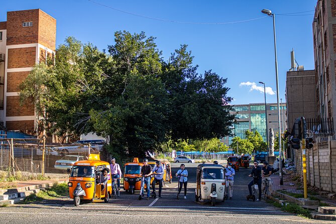 Downtown Johannesburg Tuk Tuk Tour - Meeting and Pickup