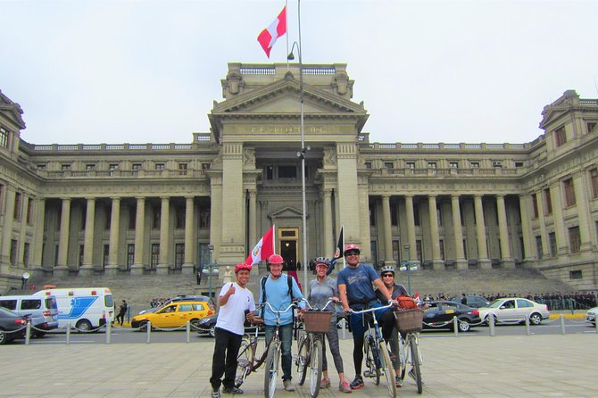Downtown Lima Bike Experience Lunch Included - Inclusions and Logistics
