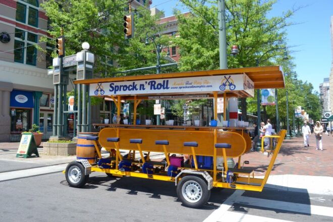 Downtown Memphis : Ultimate Private Party Experience - Party Bike Features