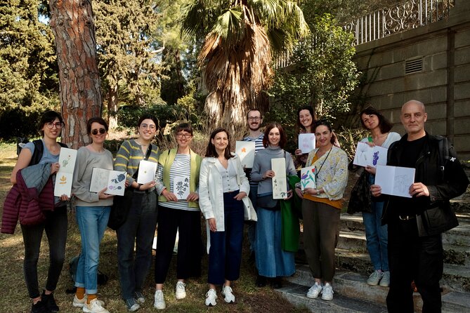 Drawing & Illustration Workshop in Hidden Gardens of Montjuic - Workshop Details