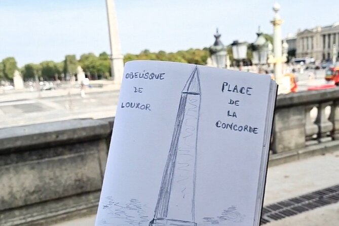 Drawing Workshop/Creative Notebook & Cultural Walk in the Tuileries - General Information