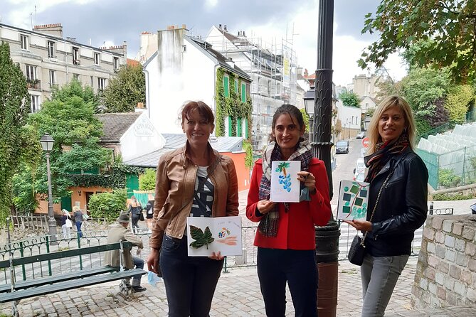 Drawing Workshop / Creative Notebook During an Unusual Walk in Montmartre - Workshop Details