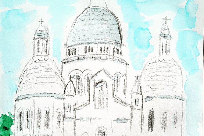 Drawing Workshop / Creative Notebook During an Unusual Walk in Montmartre - Meeting and Pickup