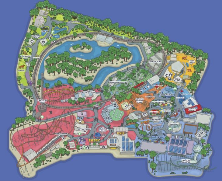Dreamworld Gold Coast Tickets - Make time for the animal areas