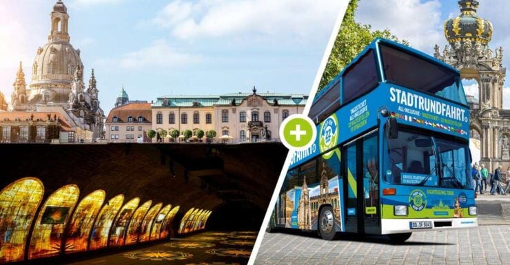 Dresden: 1-Day Hop-On Hop-Off Bus & Fortress Xperience - Experience Highlights