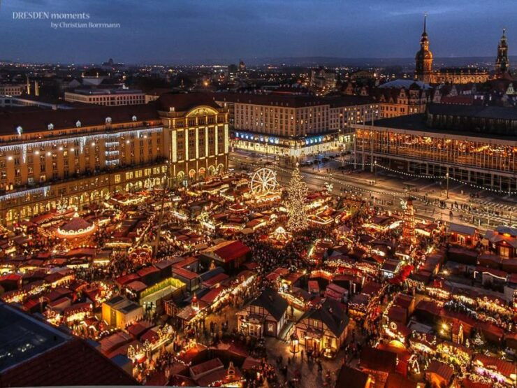 Dresden: Advent Tour With Stollen Tasting and Mulled Wine - Christmas Markets in Dresdens Old Town