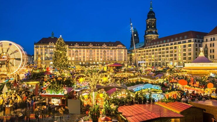 Dresden: Christmas Sightseeing Tour With a 'Pflaumentoffel' - Experience the Festive Atmosphere