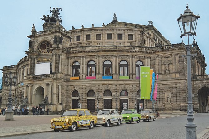 Dresden Live-Guided Self-Drive Trabi Safari City Tour 1h15min - Meeting Point and Start Time