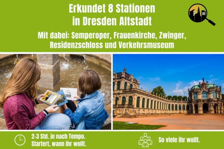 Dresden: Old Town Scavenger Hunt for Children - Age-Appropriate Riddles and Directions