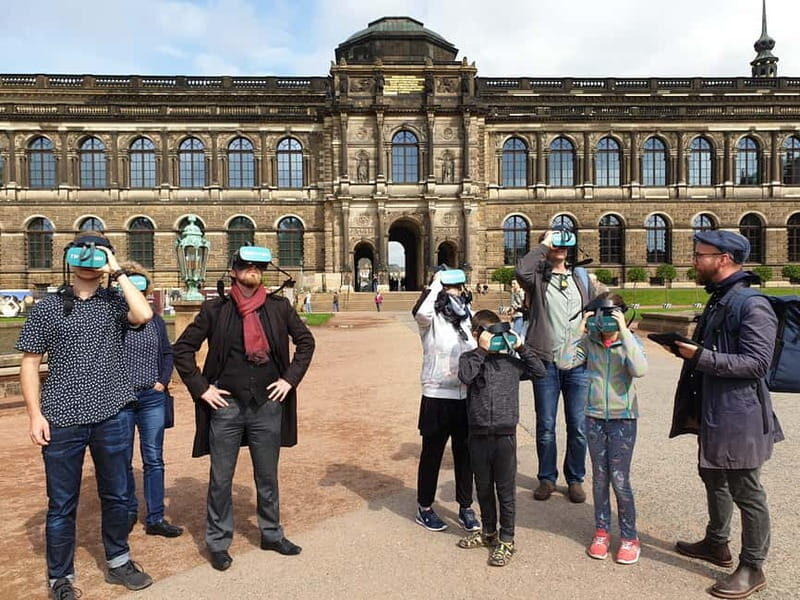 Dresden: Walking Tour with Virtual Reality elements - Exploring Dresden’s Old Town with VR