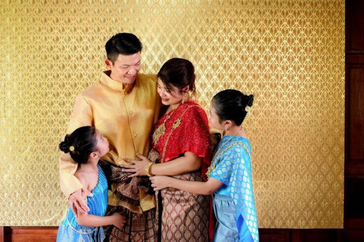 Dress in Thai Costume and Photoshoot at Thai Wooden House - Experience Highlights
