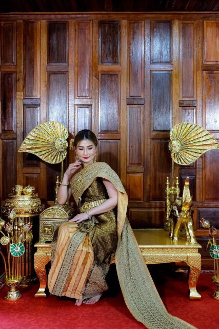 Dress in Thai Costume Feed Elephant &Animals, and Photoshoot - Traditional Thai Attire Preparation