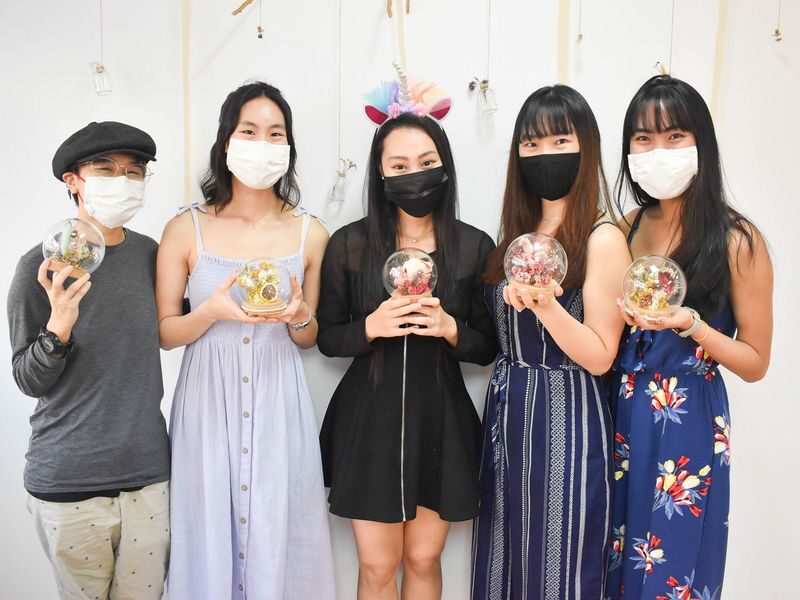 Dried Flowers Dome Workshop in Marymount - Is the finished dome worth the price?